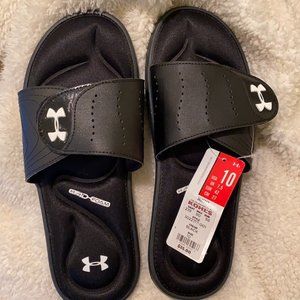 Women's size 10 Under Armour Slides